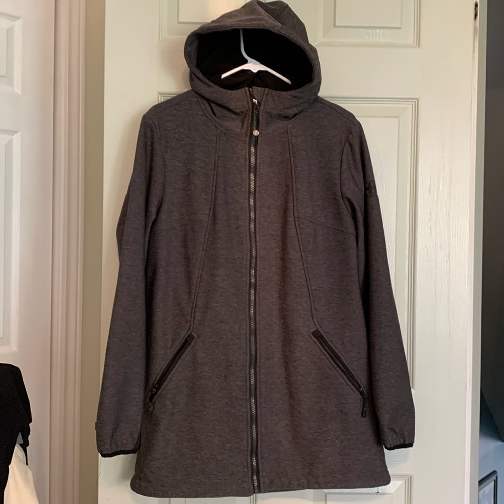 Ladies Swiss Tech hooded jacket